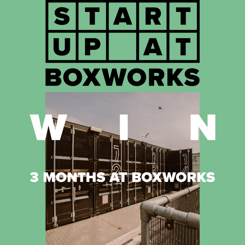 Win a 3-month tenancy in a private studio space at Boxworks, Brabazon.